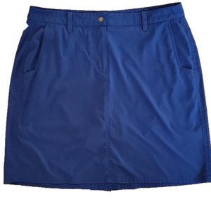 Sahalie Athletic Golf Tennis Outdoor Sport Flared Performance Skort Size 12 EUC